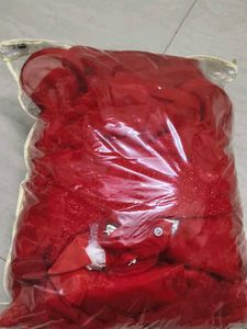 Girl baby Red party wear gown