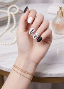 Beautiful Combo  of 2  Press On Nails Se