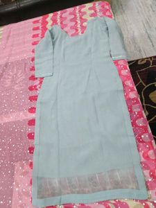 combo Light Blue Kurta Set with Dupatta