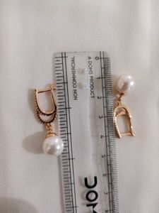 Elegant Pearl Drop Earrings