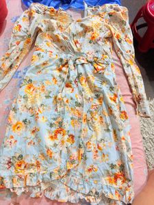 Tokyo talkies Floral Print Wrap Dress