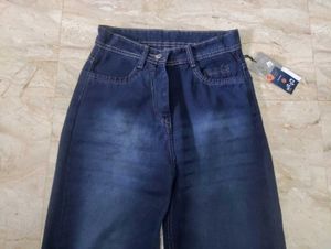 blue baggy jeans women
