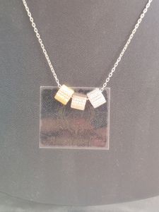 92.5 Sterling Silver Light Weight Necklace