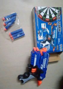 BRAND NEW**** TOY GUN WITH 5 Foam Bullets And