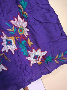 Embroidered Purple Top 💜