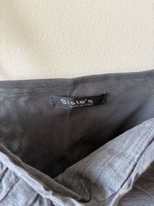 Chic Grey Lace Trim Cami Top