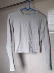 H&amp;M  Grey Long Sleeve Top 🤍