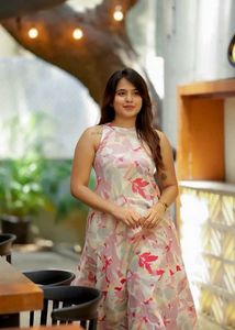 Floral Print Kurta Set