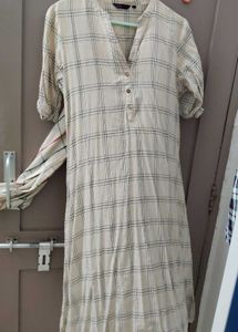 Checkered Kurta