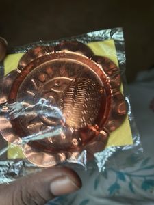 Unique Copper Pooja Diya Turtle