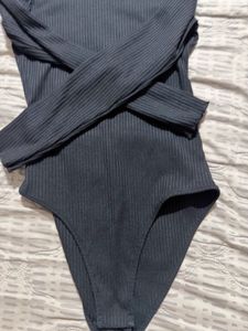 high neck bosysuit top