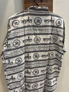 Mahakal Om Print Kurta