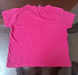 Pink 'Collect Moments Not Things' T-Shirt