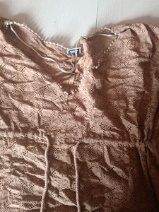 Boho Lace Tunic Top