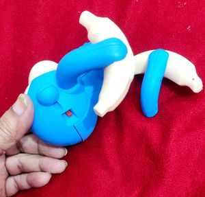 Electronic Fun Blue Monkey Toy ( New broken)