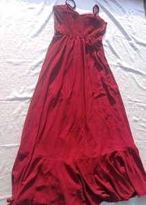 Stunning Red Sequin Party Dress