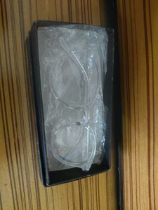 Clear Frame Round Glasses