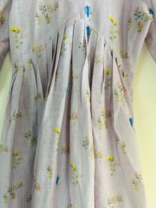 Pastal shade alia cut frock suit &amp; Farshi salwar