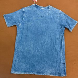 Lee Cooper Blue Washed T-Shirt