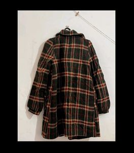 Tartan Plaid Women's Coat