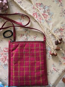 Boho Braided Belt &amp; Crossbody Bag Set