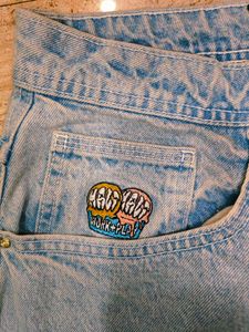 Light Wash Baggy Jeans