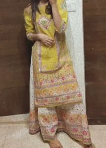 Jaipuri Kurta With Plaazo