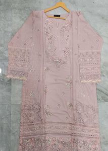 Embroidered Lawn Dress Chiffon Dupatta