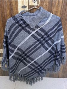 Set Of 2 Woolen Ponchos For Sale.