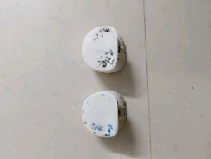 Cute white Hair Claw Clips (Set of 2)