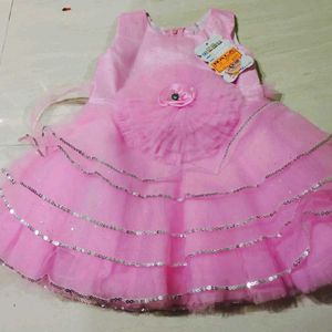 Sparkling Pink Party Dress