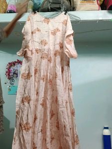 Elegant Floral Print Maxi Dress
