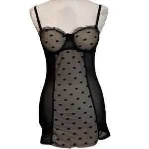Polka Dot Babydoll Lingerie