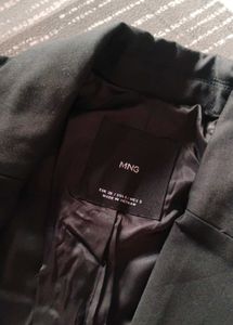 MNG Black Blazer Jacket