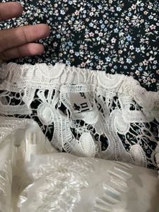 Lace Floral Off-Shoulder Top