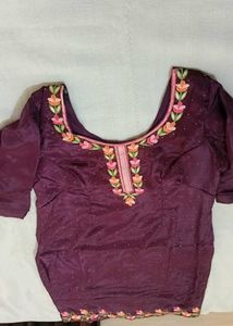 Embroidered Silk salwar kurta