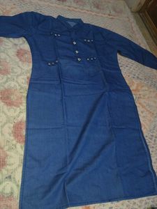 Blue Denim kurti