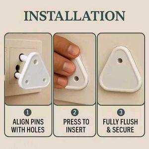Baby Safety Guards &amp; Locks White Pack of 6
