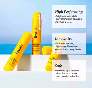 Foxtale Dewy Sunscreen SPF 70 Pa++++