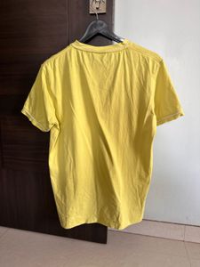 Coach Yellow Pocket T-Shirt