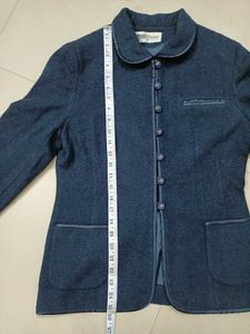 Vintage Women Black Jacket/Blazer Fit For S &amp; M
