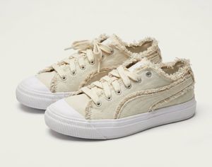 Unreleased Puma Distressed Canvas Sneakers