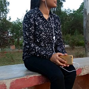 Black Shirt For Girls