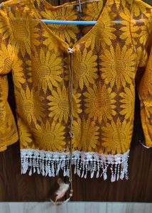 Sunflower Lace Top