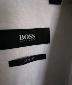 Men's White BOSS Dress Shirt