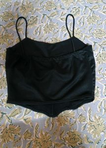 black corset top