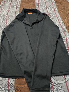 women’s Black Pullover Sweater and pant set
