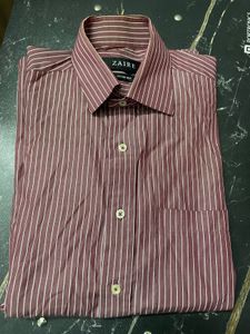 Zaire Striped Formal Shirt