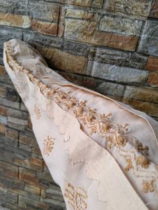 Brown chikankari kurta