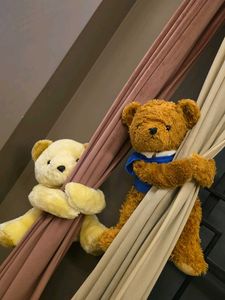 Cute Teddy Bear Curtain Tiebacks
